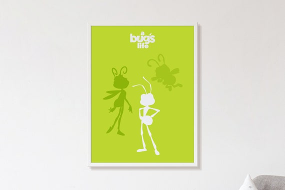 A Bug's Life Minimalist Poster Print Pixar | Etsy