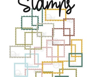 "SRAMPS" CUT-OUT STAMPS - autumn edition
