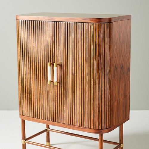 Mid Century Modern Inspired Bar Etsy