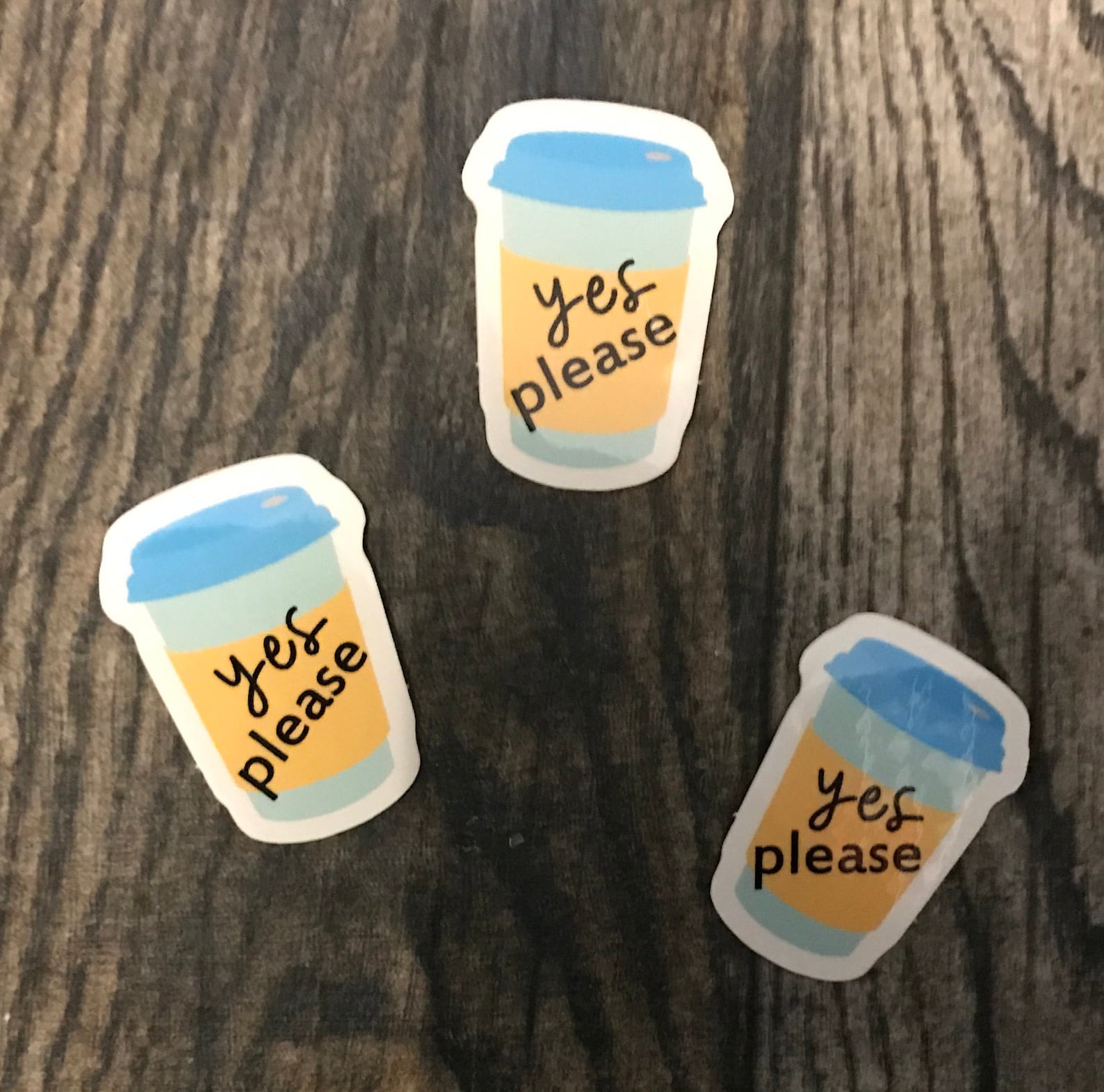 Disposable Cup Weather Resistant Sticker Notebook or Journal Etsy