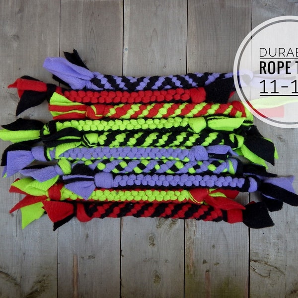 Rope Dog Toy || Fleece || Tug Toy