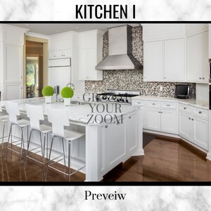 Kitchen I Zoom Background - 4 Virtual Backgrounds for Video Call | Home ...
