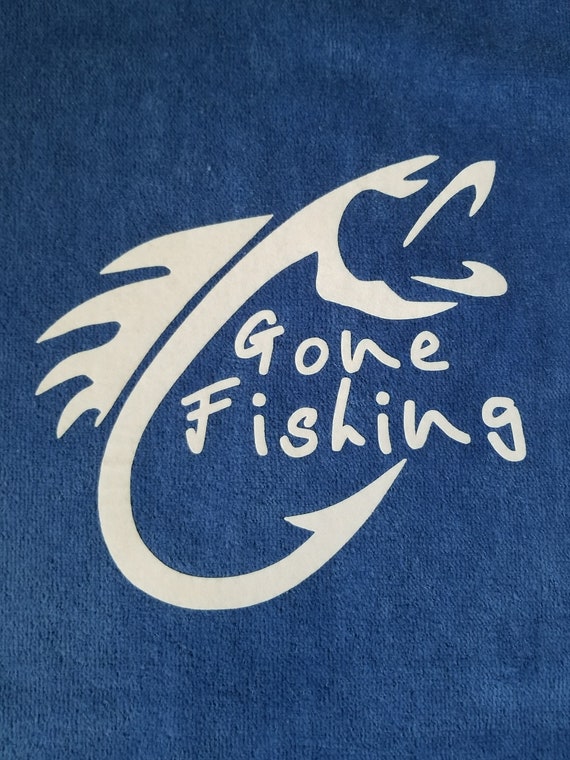 Fishing Towel, Fishing Accessories, Fishing Gear, Cabin Towels, Lake House  Towels, Boat Accessories, Fishing Birthday Gifts, Gone Fishing 