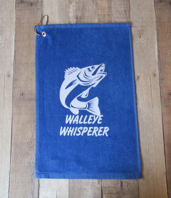 Fishing Towel, Walleye Fishing, Fishing Accessories for Men