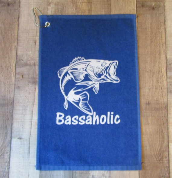 Fishing Towel, Bass Fishing Gift, Fisherman Accessory, Cabin on Lake Gift, Lake Fishing, Bass Fish, Outdoor Gear, Boat Accessories, Tackle - Etsy Fishing Towel, Bass Fishing Gift, Fisherman Accessory, Cabin on Lake Gift, Lake Fishing, Bass Fish, Outdoor Gear, Boat Accessories, Tackle - Etsy