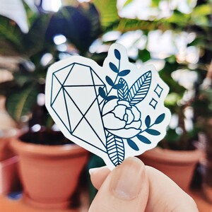 New Heart Sticker | Bible Stickers | Christian Stickers | Jesus Stickers | God Stickers | Faith Stickers | Waterbottle Stickers