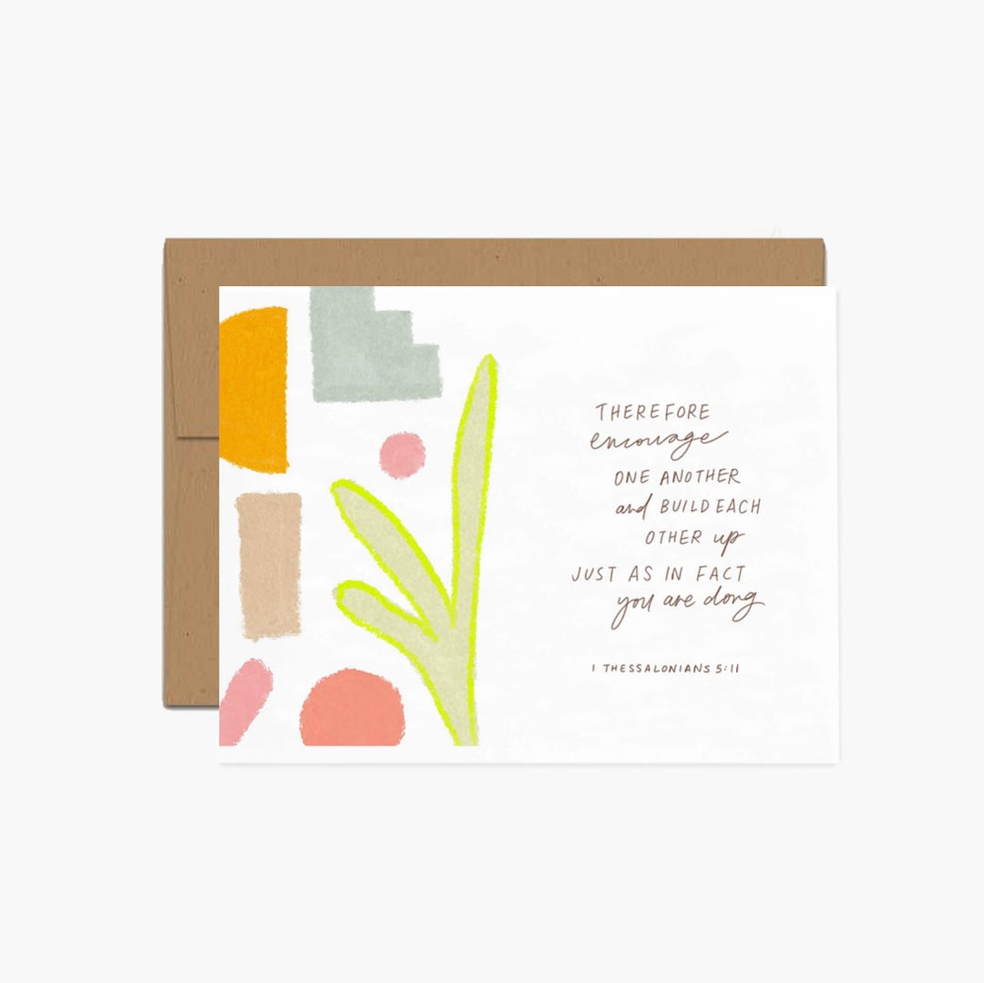 Ministry Thank You Card Christian Cards Encouragement Cards Christian Card Set Discipleship Card