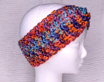 Twist Headband, Knitted Twist Headband, Knitted Turban Headband, Turban Headband, Knitted Headband for women, Colorful Headband for women