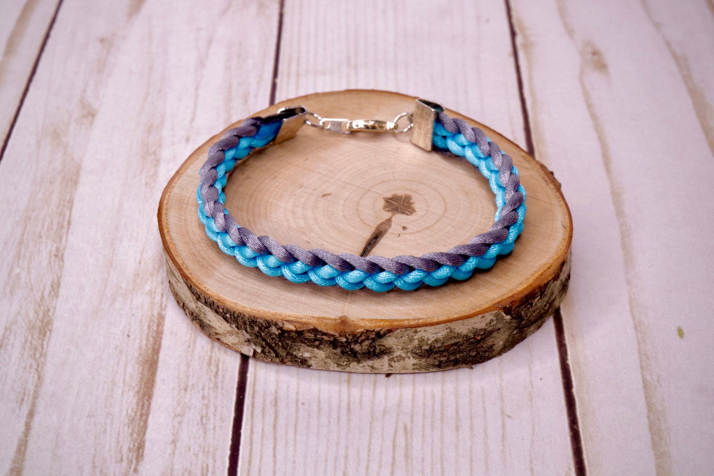 Braided waterproof friendship bracelet rattail cord macrame Etsy