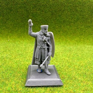 Reconquer Designs Miniature Medieval Count Arnaut VI 28mm War Game