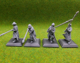 Medbury Miniatures Scottish Pikemen Medieval Wargame Scottish Army 28mm
