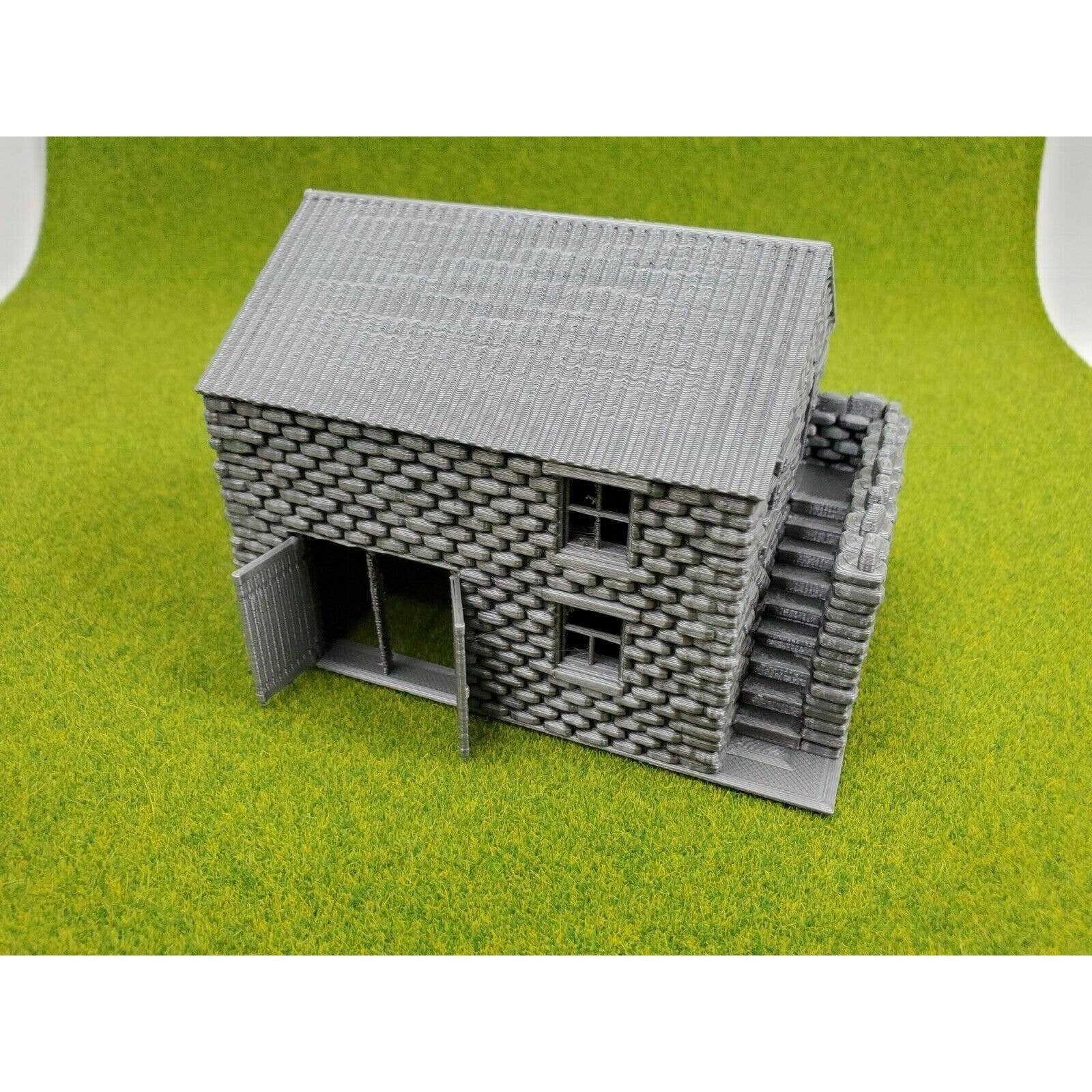HO Scale Building Store 1:87 Scale Print Etsy