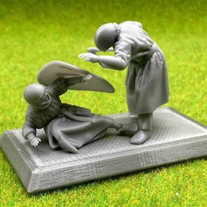 Hatchet Finishing Move Medieval Wargame 28mm Miniatures Reconquer Designs