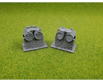 Set of 2 Ho Scale Diesel tanks 3D PRINTED 1:87