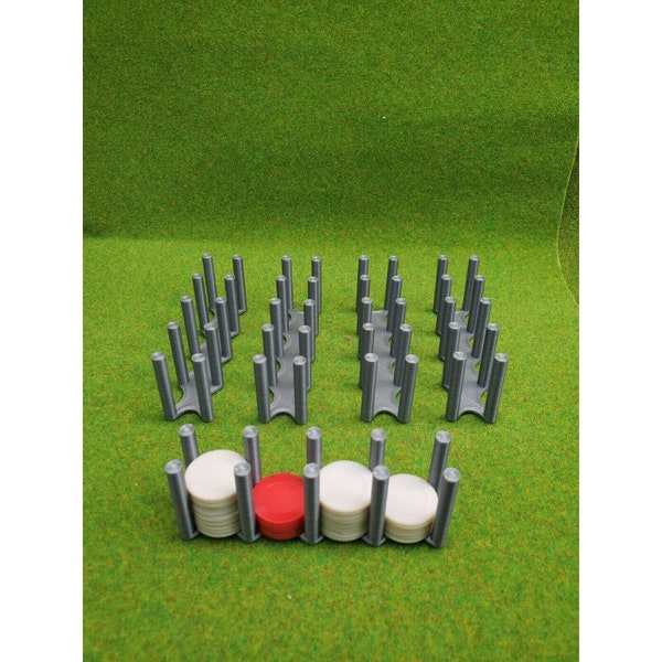 Axis and Allies Chip Holder Organizer Set of Five 3D Print