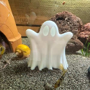 Spooky Ghost Aquarium Fish Tank Decor 3D printed