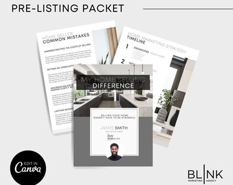 Pre-Listing Packet | Real Estate Agents