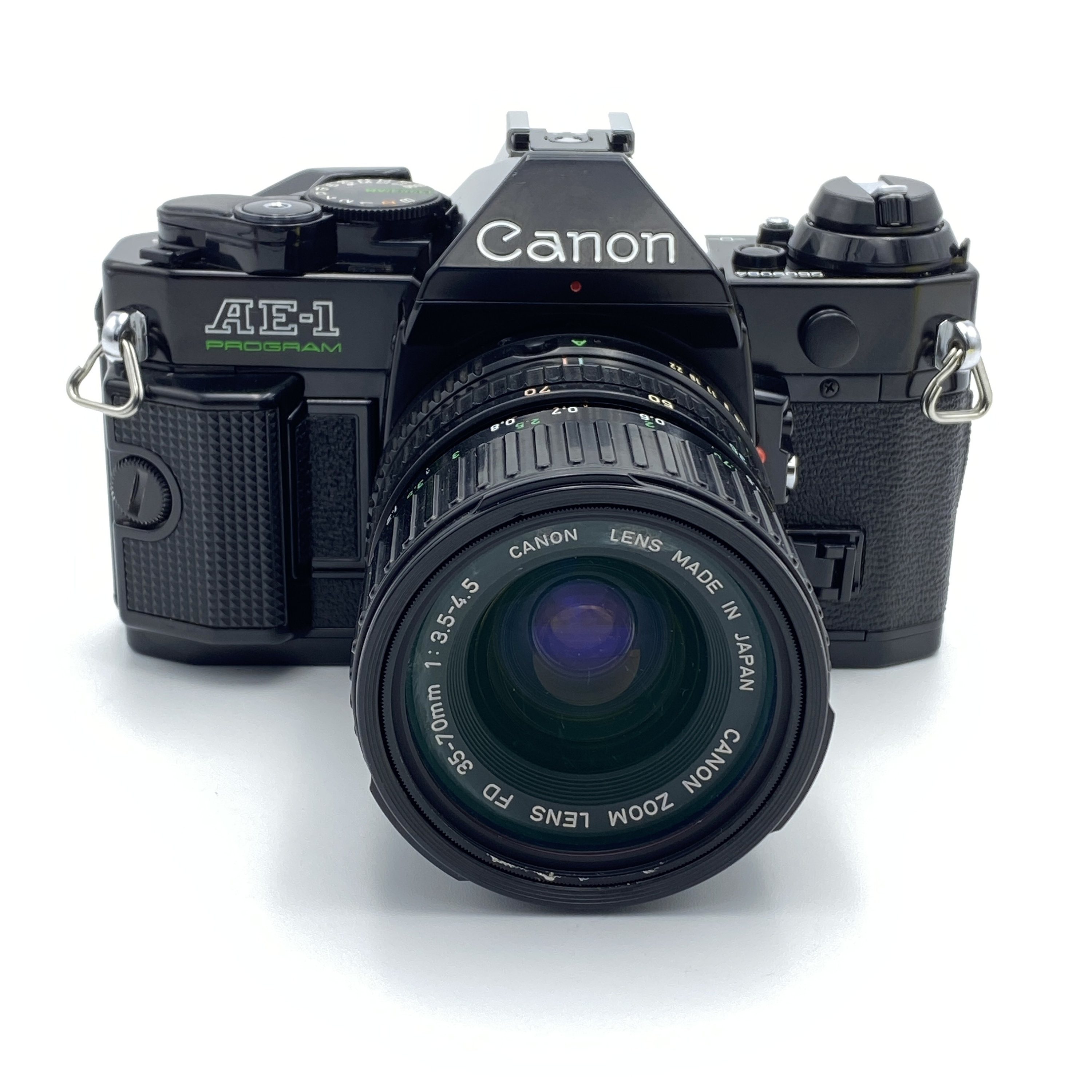 Canon AE1 Program Film camera with fd 3570mm 13.54.5 Etsy