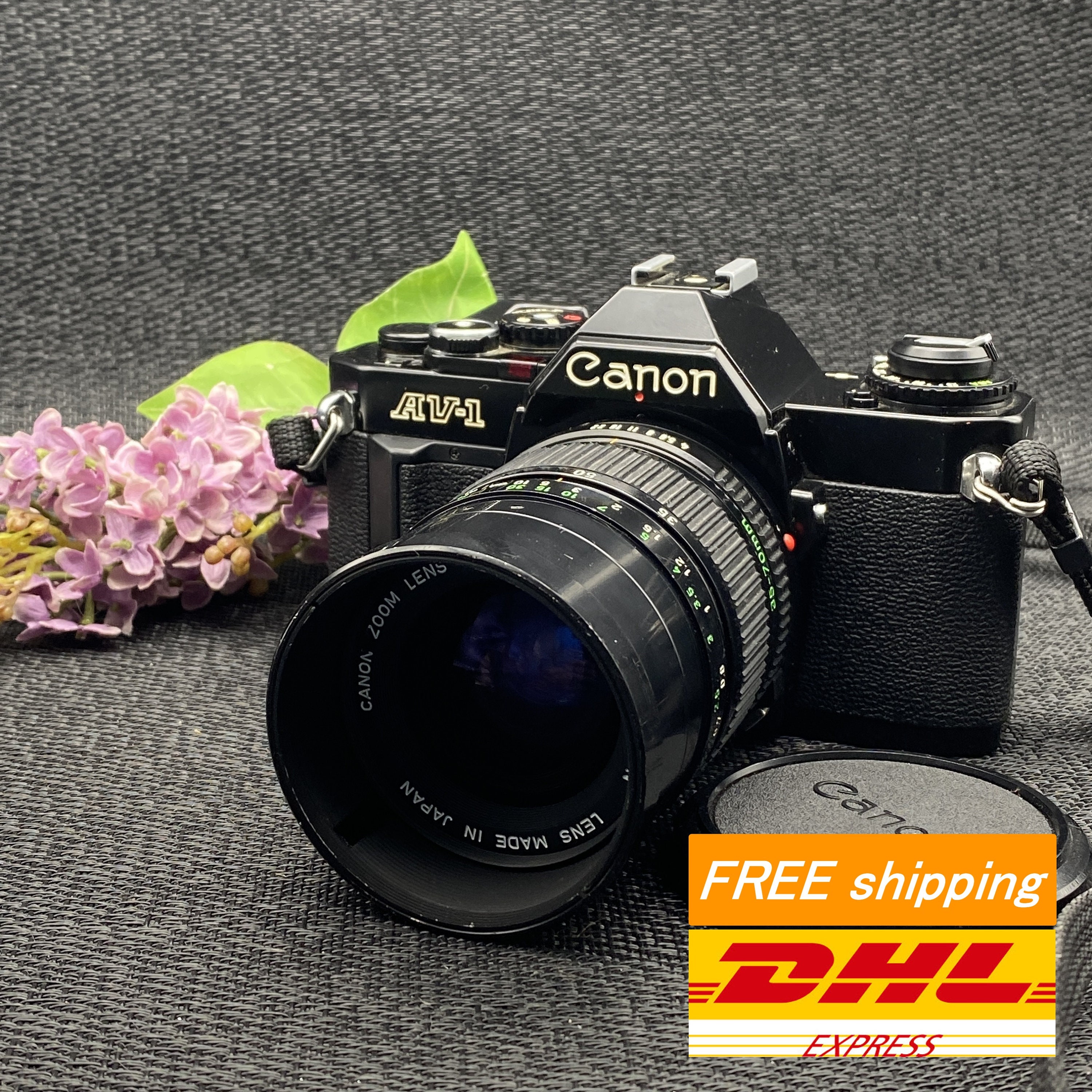 Canon AV1 Film camera with fd 3570mm 14 Lenstjv421 Etsy