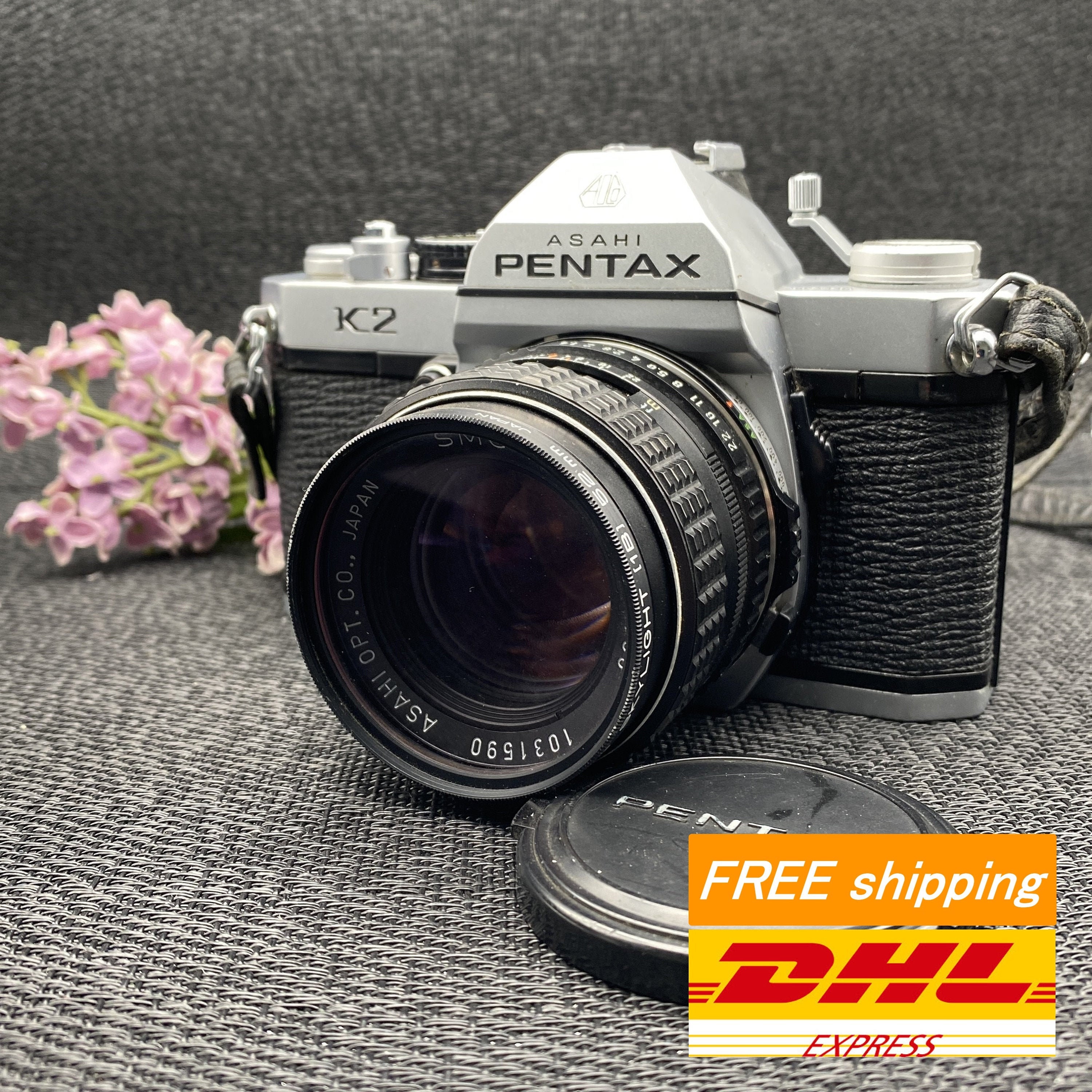 Asahi Pentax K2 Film camera with 114/50 Lenstjv233 Etsy