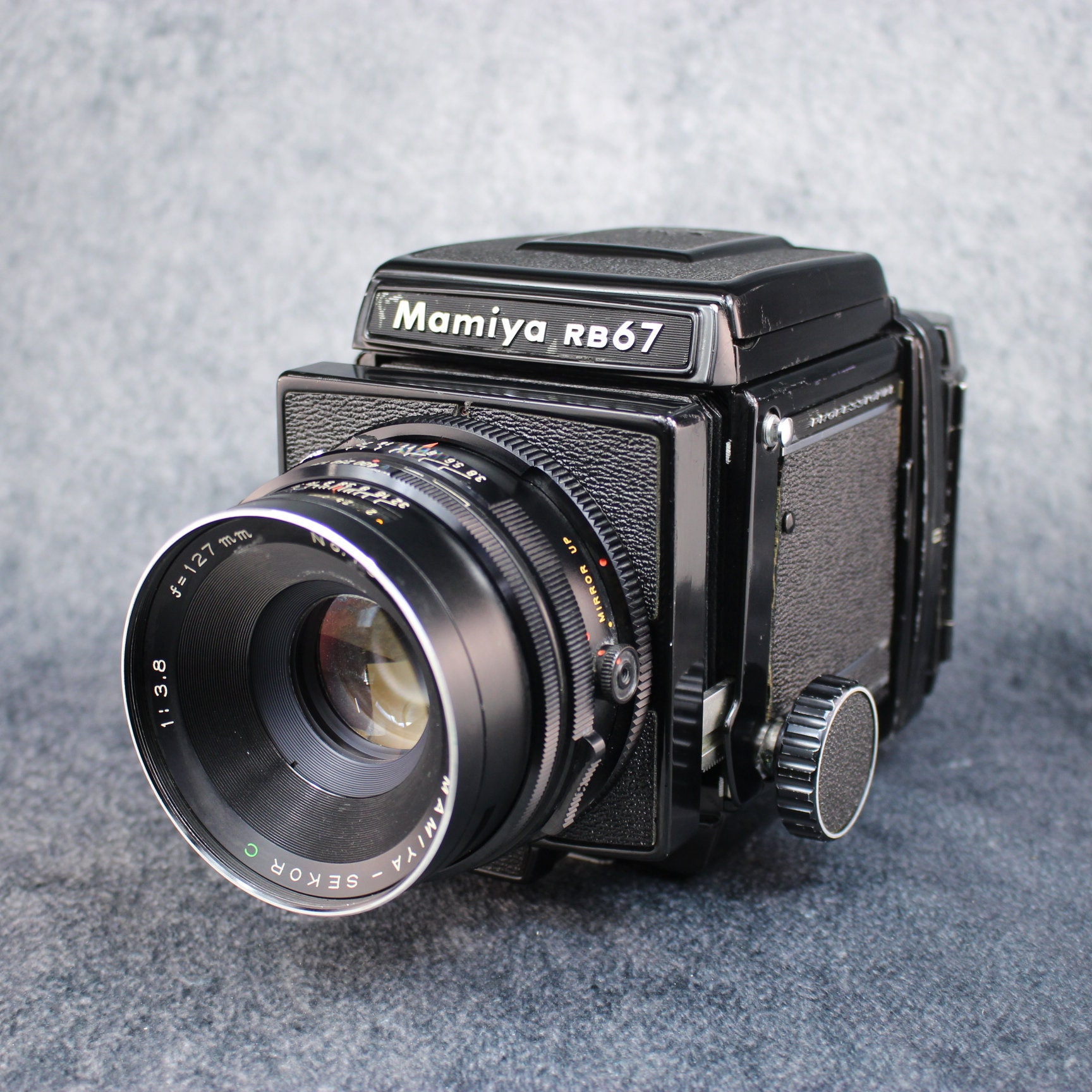 Mamiya RB67 Film Camera With MAMIYA-SEKOR C 1:3.8 F127mm Lens