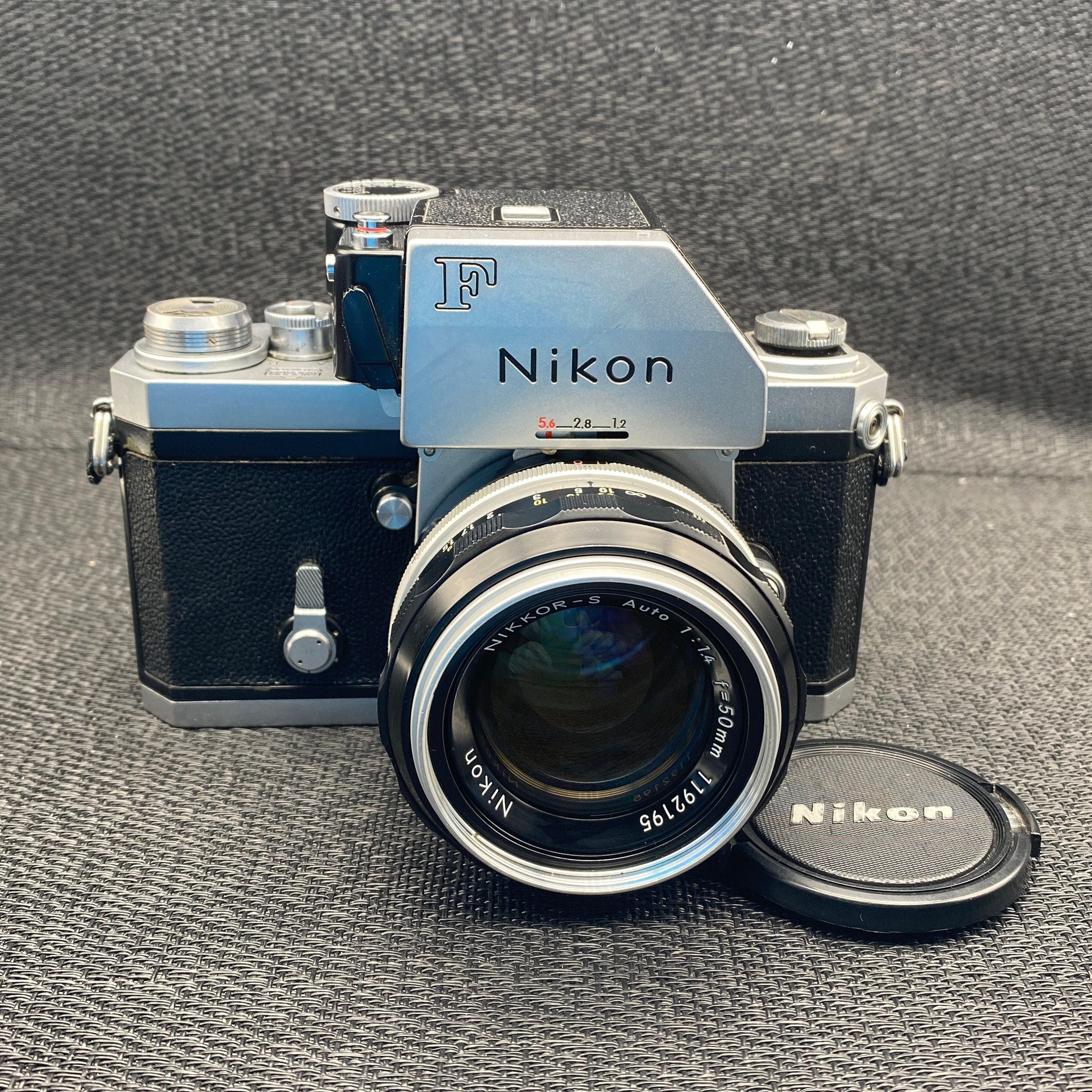 NIKON F Film Camera With NIKKOR-S Auto 1:1.4 F50mm - Etsy