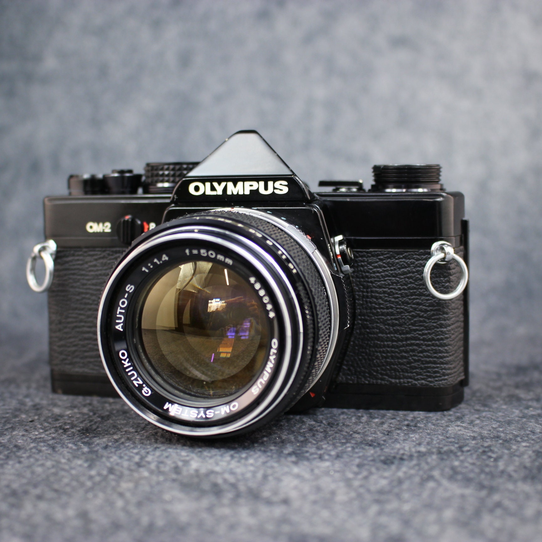 Olympus OM-2 Film Camera With Om-system G.ZUIKO Auto-s 1:1.4 - Etsy