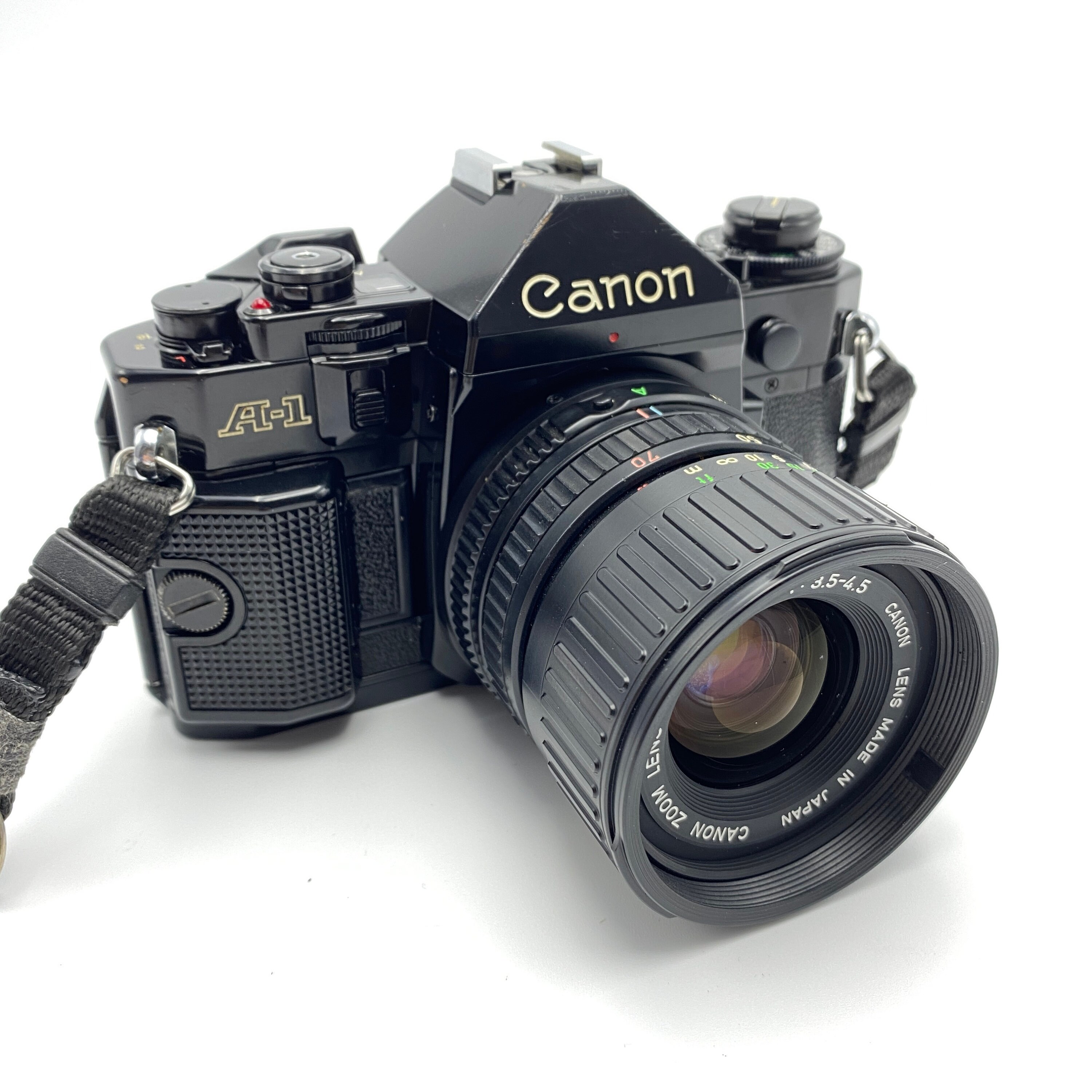 Canon A1 Film camera with NEW FD 3570mm 13.54.5 Etsy
