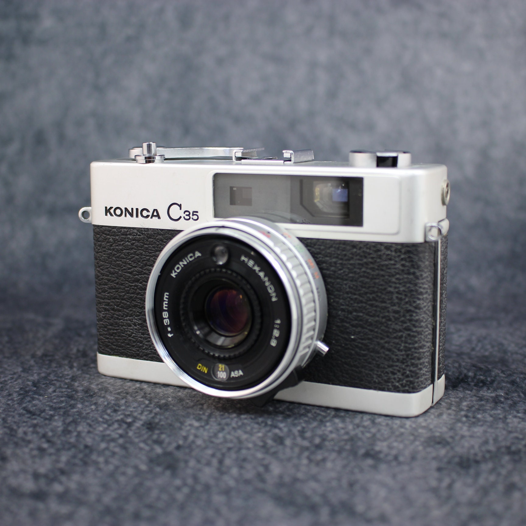 Konica C35 Film Camera With HEXANON 1:2.8 F38mm - Etsy Canada