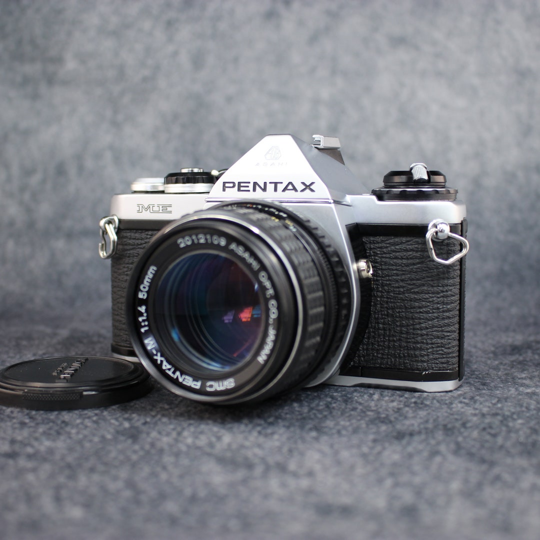Pentax ME Film Camera With Smc Pentax-m 1:1.7 50mm - Etsy