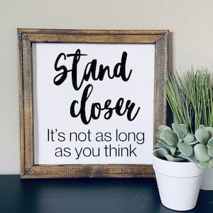 Snarky bathroom sign | Funny bathroom wall sign | reverse canvas sign | funny sayings | naughty home decor signs | funny wood signs