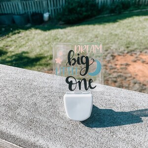 Dream Big Little One Nightlight | Nursery Nightlight | Newborn Baby Gift | 1st Birthday Gift | Cute Baby Nightlight | Baby Shower Gift