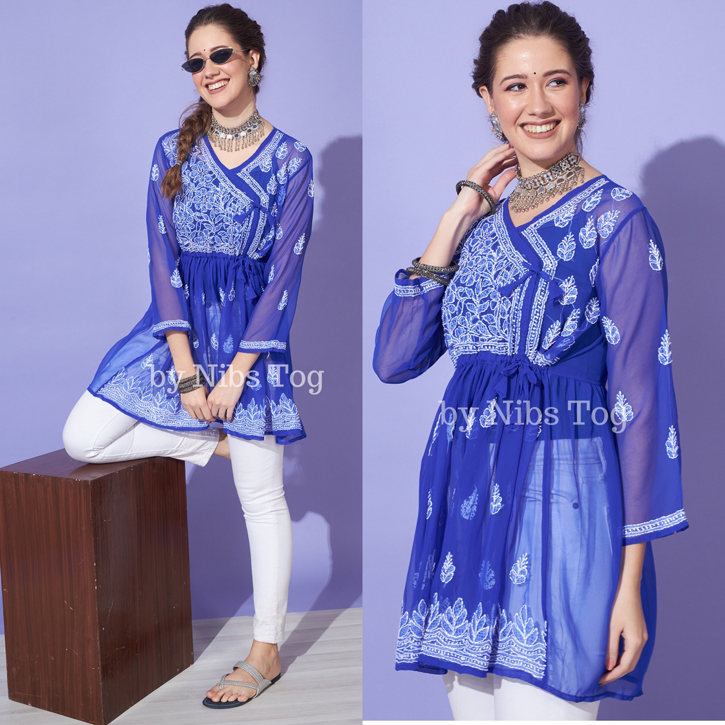 Multicolour Stylish Design For Party And Regular Wear Printed Cotton Ladies  Kurti at Best Price in Narnaul | N S Fashion