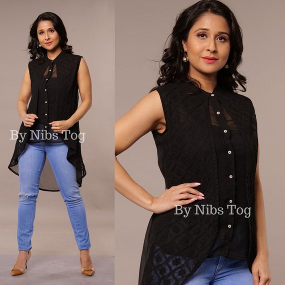 Black short top sale