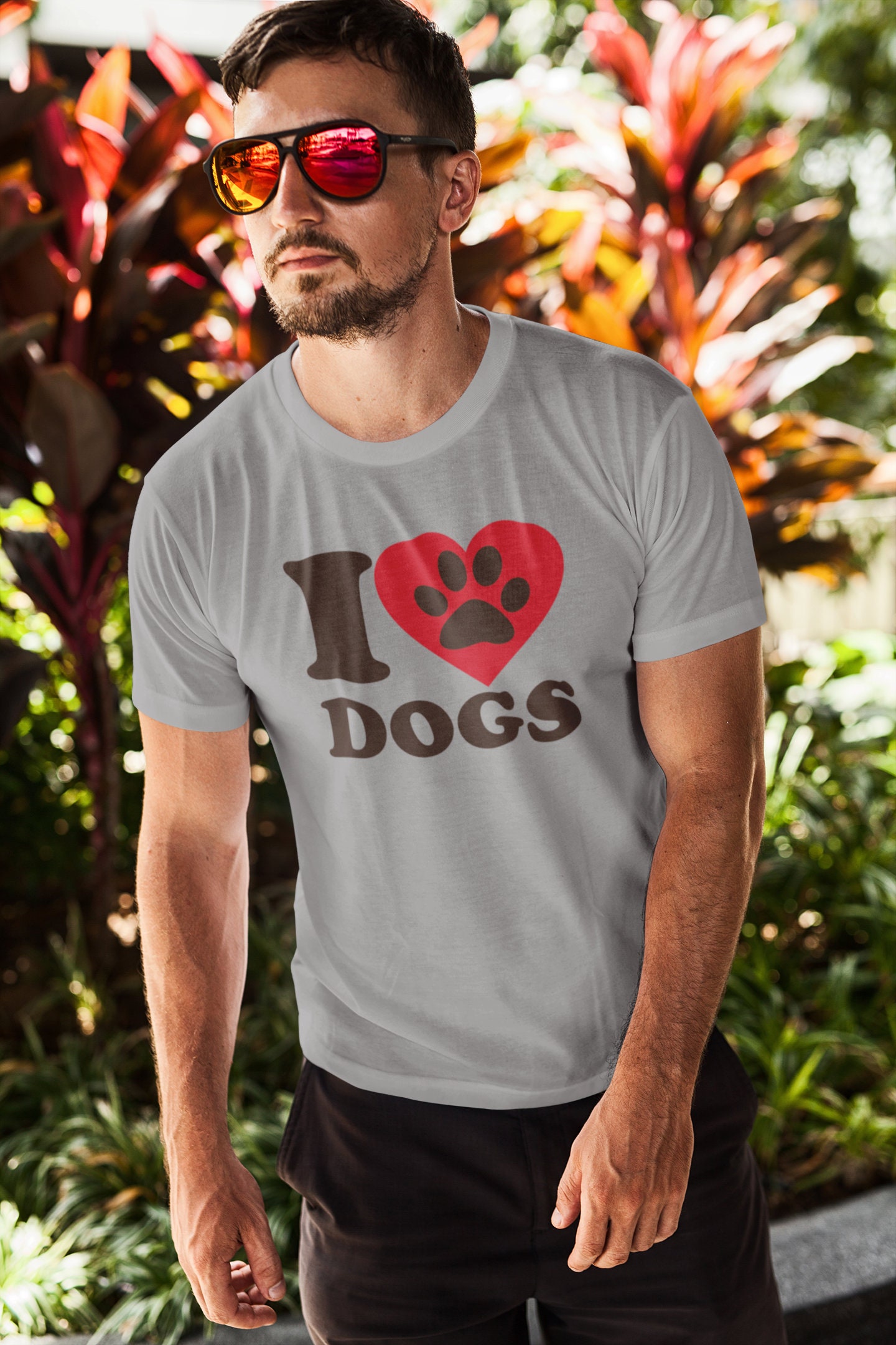 I Love Dogs Unisex White TShirt Etsy