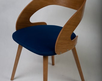 Mario modern oak chair.