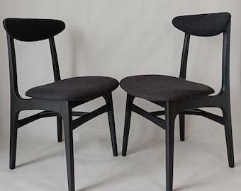 Original Polish mid-century chair Halas, model 200-190, designed by R.T. Halas, Poland, 1960. Personalization.