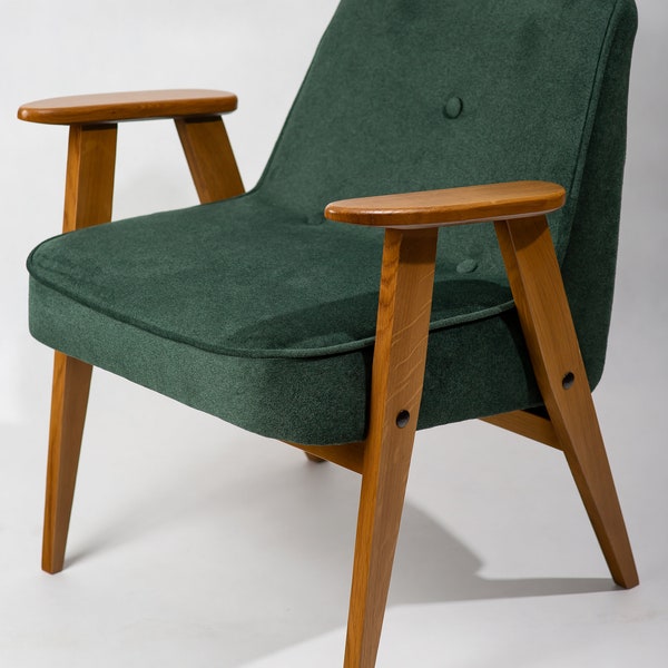 Polish armchair model 366, designed by J. Chierowski, Poland, 1960.