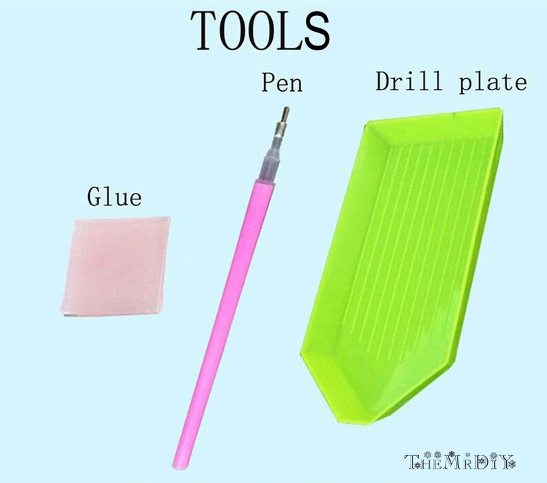 Tools Included Funny Dogs Painting Wall Art Diamond Embroidery \u2013 Relieve Pressure Crafts 5D Beginner Diamond Painting Full Drill Kit