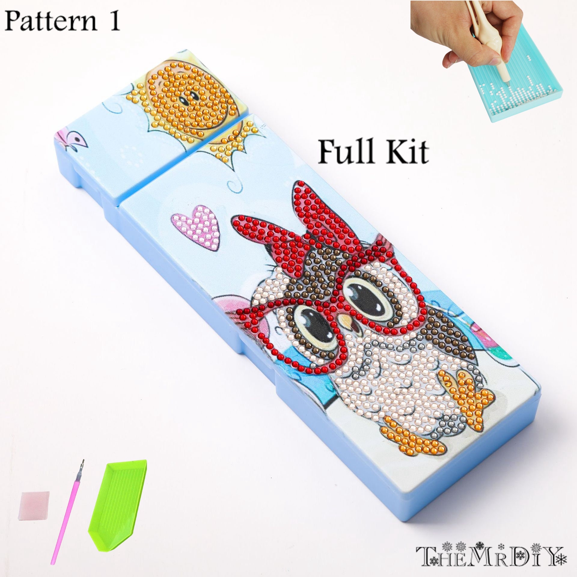 Diamond Painting Kit DIY Pencil Box Etsy