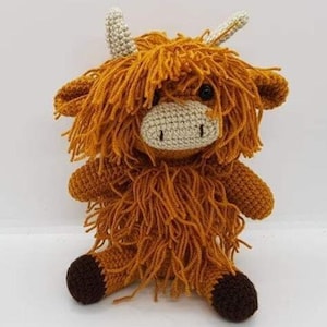 Cuddle Doll - Highlander Cow