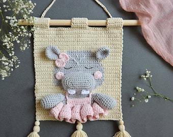 Hanging Decoration - Hippo