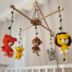 Baby Mobile - Tiere der Savanne