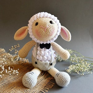 Cuddle Doll - Handsome Lamb