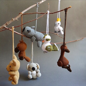 Baby Cot/Pram Toy - Australian Creatures