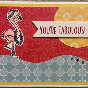 Handmade You’re Fabulous Card