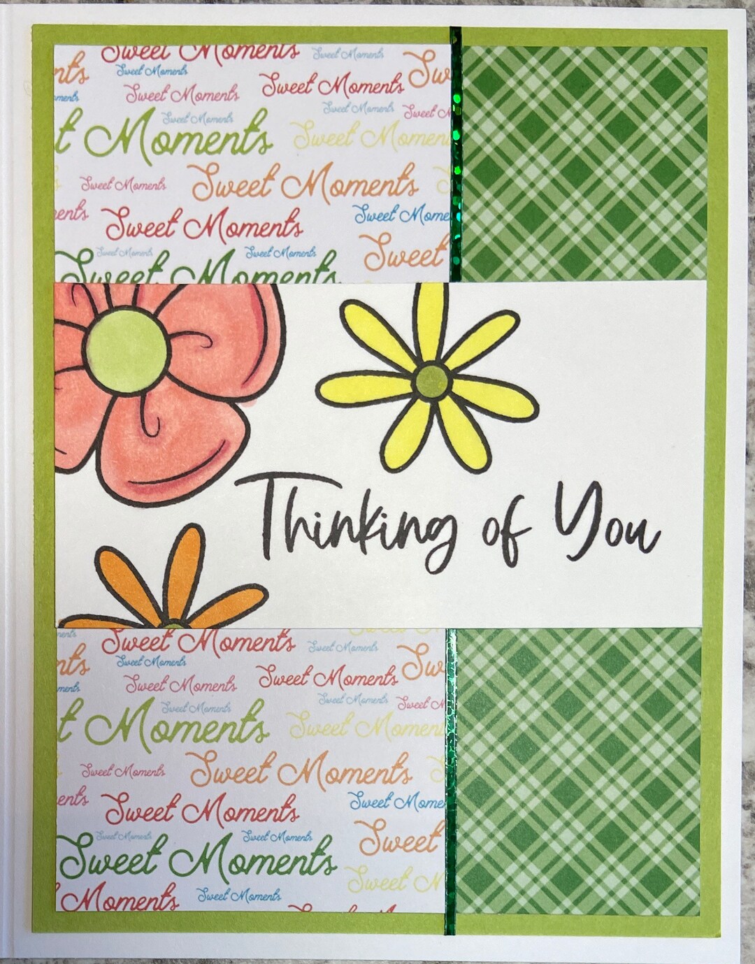 Handmade Thinking of You Card - Etsy