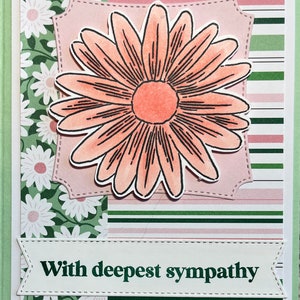 Handmade With Deepest Sympathy Card
