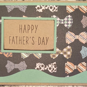 Handmade Happy Father’s Day Card