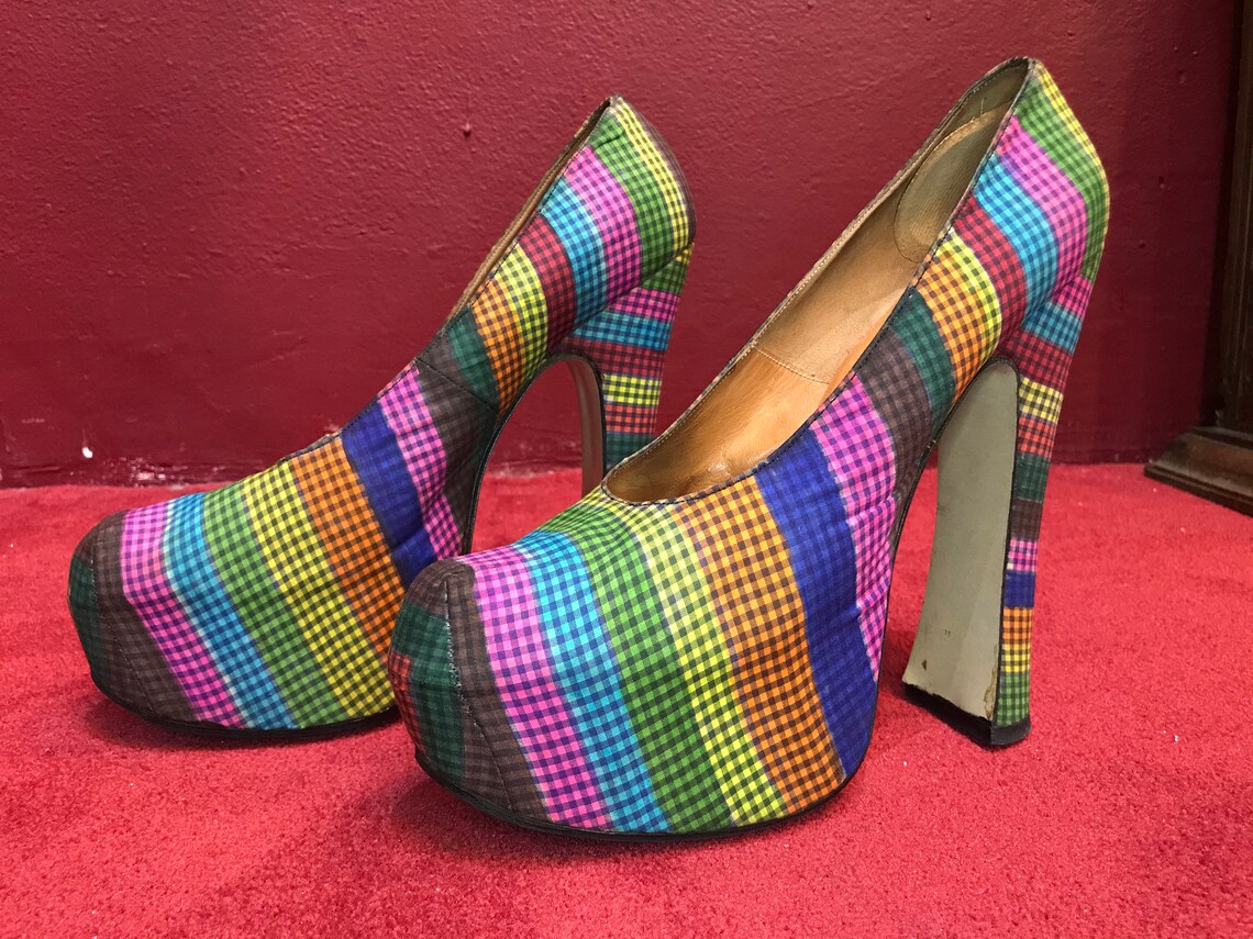 80s platform heels